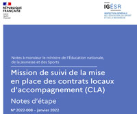 Rapport IGESR CLA