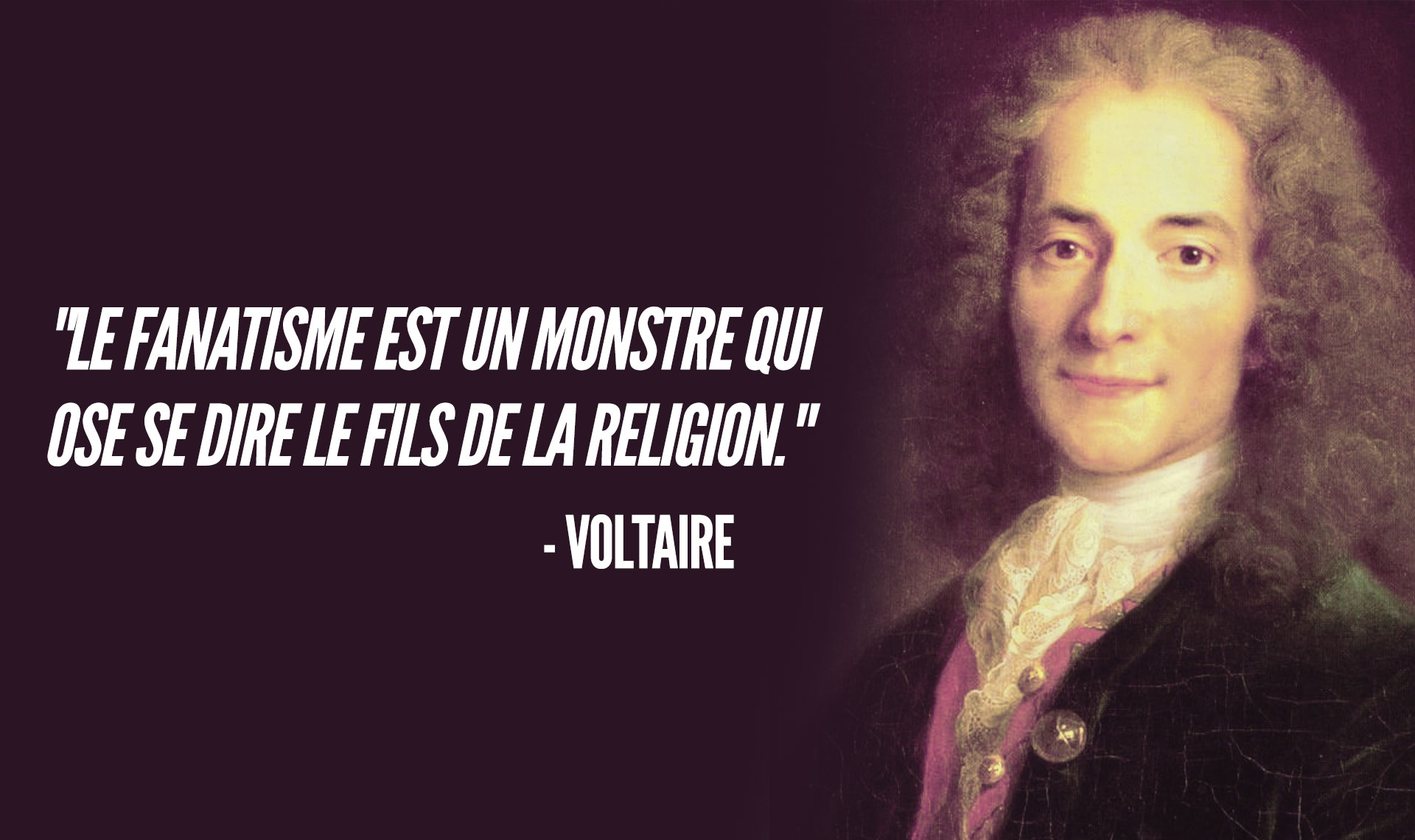Voltaire fanatisme